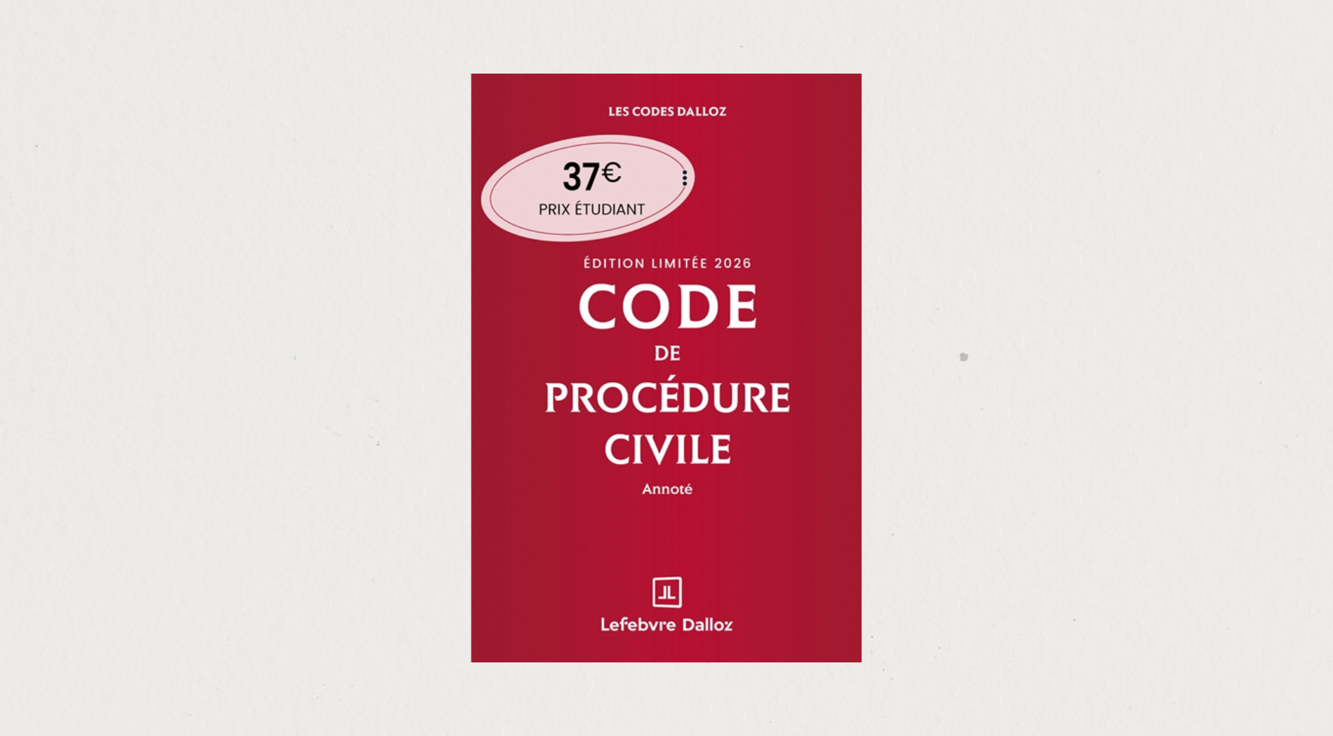 Illustration de l'article Code Procédure Civile 2026 - Dalloz